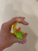 Погремушка для новорожденного Smart Baby "Фрукты" с прорезывателем для зубов: развивающая игрушка для малышей, грызунок #78, Екатерина В.