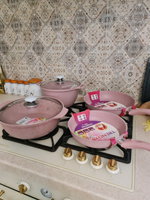 Сковорода антипригарная литая 26см Trendy style rose ТМ KUKMARA #15, Тамара С.