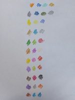 Набор цветных карандашей для рисования Гамма "Классические", 36 цветов, заточен., картон. упаковка, европодвес #158, Злата С.