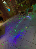 Компактная полноцветная RGB (красный, зеленый, синий лазер) лазерная светомузыка 500mw #8, Василий Е.