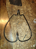Крючки офсетные для рыбалки Offset Joint Hook #9/0 (3 шт) #8, Виталий Д.