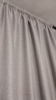 Комплект штор блэкаут рогожка Dark night цвет серый, Размер 150x240 - 2шт + сумка-шопер в подарок #66, Артур Т.