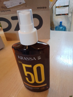 Масло для загара активатор KRASSA SPF 50, 150 мл из рисовых отрубей #13, Екатерина С.