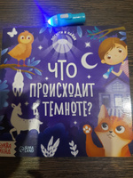 Книга с фонариком "Что происходит в темноте?", 24 стр. | Лядова Алена Алексеевна #6, алина х.