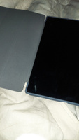 Чехол для планшета Samsung Galaxy Tab A8 10.5" (2021) SM-X200/X205, из мягкого силикона, трансформируется в подставку (дымчато-фиолетовый) #65, Ева Р.
