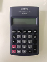 Калькулятор Casio HL-815L-BK-W-GP/Компактный карманный калькулятор с питанием от батарейки #1, Елена Х.