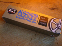 Паста для полировки металлических поверхностей, смесителей и хрома K2 Aluchrom 120g #70, Maximus Panin