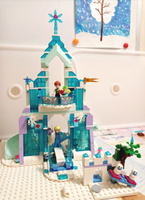 Конструктор LX Холодное сердце Ледяной замок Эльзы, 848 деталей подарок для девочки, большой набор, лего совместим, совместим с Lego #23, Надежда Б.
