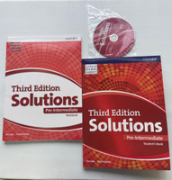 Solutions Pre Intermediate, Third Edition, 3rd Edition, Учебник - Student's Book +Workbook - Рабочая Тетрадь + Диск | Falla Tim #1, Светлана Ч.