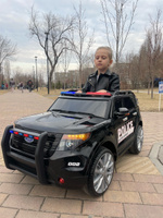 Детский электромобиль с пультом управления полицейский джип 12V 2.4G #4, Олег У.