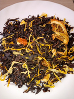 Чай черный листовой Облепиха с апельсином 50 г чайный подарок #7, Нигора А.