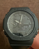 Часы наручные мужские Casio G-SHOCK GA-2100-1A1 Японские оригинальные водонепроницаемые часы с гарантией от официального дилера #4, Иван О.
