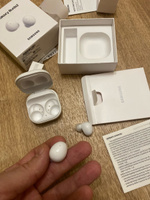 Беспроводные True Wireless внутриканальные наушники Samsung Galaxy Buds 2 с микрофоном, с шумоподавлением, белые #32, Марк Ц.