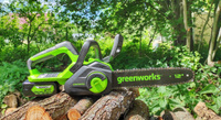 Цепная пила аккумуляторная Greenworks 2007007UB, 24V, 30см, бесщеточная, c 1хАКБ 4 Ач и ЗУ #26, Алексей