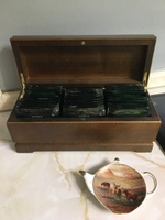 Промысел Коробка для чайных пакетиков "Тиснение золотом", 23х9х10 см #2, Александр Т.
