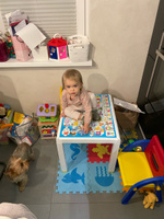 Стол Пенал АЗБУКА, парта, детский раздвижной пластиковый, столик развивающий для малышей #5, Ирина К.