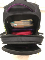 Рюкзак школьный для девочки подростка 17,2 л А4 с анатомической спинкой SkyName (СкайНейм), с пеналом и слотом USB #40, Ильмира К.