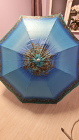 Зонт пляжный, с наклоном, диаметр 170 cм,высота 190 см + чехол для хранения #28, Ольга Б.