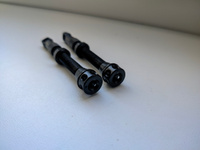 Комплект бескамерных ниппелей Energy Presta RVC 48mm, черный #6, Игорь