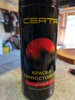 Термостойкая эмаль Certa (Церта) (520 мл черный (RAL9004) 1200'С Аэрозоль ) #17, Павел С.