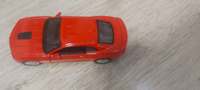 Машинка металлическая Kinsmart 1:38 Chevrolet Camaro 2014 5383DKT инерционная, двери открываются / Красный #12, Эльза М.