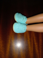 Обувь кожаная мятного цвета для куклы паола рейна 32 см (Paola Reina) #97, Любовь Н.