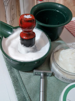 Мужское мыло для бритья на растительных маслах с активным витамином Е крафтовое, ручной работы 130г #22, евгений Г.