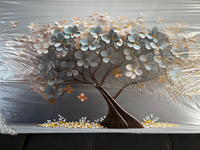 ДоброДаров Картина ""Дерево спокойствия"", 100  х 60 см #37, Разиля Р.