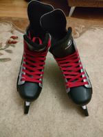Шнурки для коньков WH хоккейные с пропиткой, 274 см, красные #5, Егор Г.