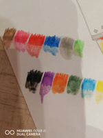 Карандаши цветные акварельные для рисования художественные Brauberg PREMIUM AQUARELLE, 12 цветов, грифель 4 мм #102, Татьяна А.