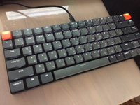 Игровая клавиатура Keychron K3, 84 клавиши, White LED подстветка, Red Switch (K3D1) #5, Зимин Никита