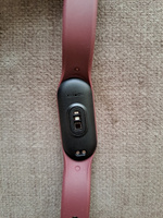 Ремешок для фитнес-браслета Xiaomi Mi Smart Band 7 силиконовый, бордовый #62, Елена Ц.