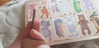 Развивающая деревянная игра пазл для малышей "Зоопарк" (развивающие пазлы для маленьких, подарок на день рождения, для мальчика, для девочки) Десятое королевство #75, Толстая Юлия Леонидовна