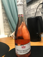 Безалкогольное шампанское Бэлло Монетти Розе 750 мл розовое полусладкое #7, Юлия К.