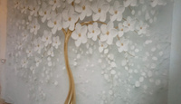 Флизелиновые фотообои на стену Обоюшкины " Цветы 306х250" (ШхВ) #2, Евгений Х.