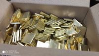Мини-плитки по 5 гр. из молочного шоколада в золотой фольге, 500 шт. (2,5 кг) #2, Чернеева Диана
