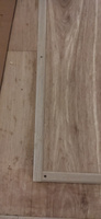 Порог напольный стыкоперекрывающий одноуровневый 25x3 мм, длина 1,35 м, профиль-порог алюминиевый Лука ПС 01, декор дуб арктик 105 #50, Елена С.