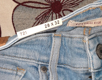 Джинсы Levi's 721® High Rise Skinny #3, Евгения К.