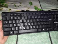 Клавиатура для компьютера, ноутбука, пк Defender Next HB-440 RU, проводная, полноразмерная, черный #104, Светлана Г.