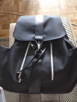 Рюкзак женский городской, 12 л, со вставками из экокожи, черный #2, Москаленко Виктория