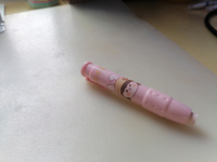 Ластик-карандаш / Резинка стирательная / Стерка канцелярская, с возможностью замены ластика, розовый цвет, в наборе 2 шт. #6, Лилия Б.