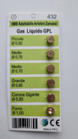 Набор жиклеров для газовых плит резьба М6 x 0.75 мм. #6, Иван Г.