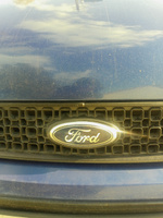 Эмблема ( орнамент,шильдик), на капот подходит для автомобиля FORD ФОРД 145х58 мм цвет синий #13, Алексей М.