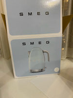 Электрический чайник с регулируемой температурой SMEG KLF04WHEU, белый глянцевый #4, Кулакова М.
