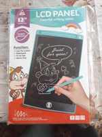 Графический электронный планшет для рисования детский со стилусом 12 дюймов #50, Татьяна С.