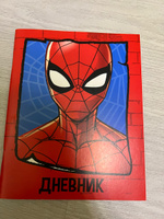 Дневник школьный MARVEL "Человек-паук" в мягкой обложке для 1-11 класса 48 л. #42, Анна А.
