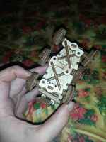 Сборная деревянная модель 3D-пазл UGEARS - Марсобагги / механический конструктор #89, Наталья М.
