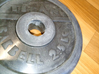 Диск (блин) обрезиненный TITAN Barbell 2,5 кг (d26) #6, Максим З.