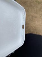Силиконовый чехол для iPhone 12 Pro Max / Silicone Case DF на Айфон 12 Про Макс с бархатистым покрытием внутри, Белый #29, Валерия М.