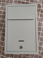 Ящик почтовый металлический, уличный, индивидуальный с замком цвет светло серый #39, Aleksandr M.